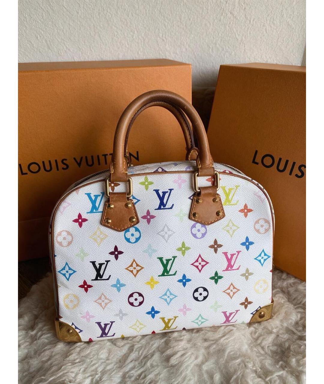 LOUIS VUITTON Мульти сумка с короткими ручками из канвы, фото 5