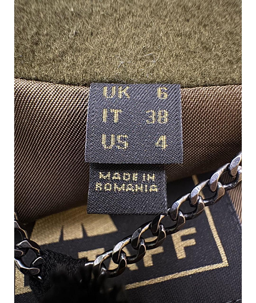 BELSTAFF Хаки шерстяная куртка, фото 5