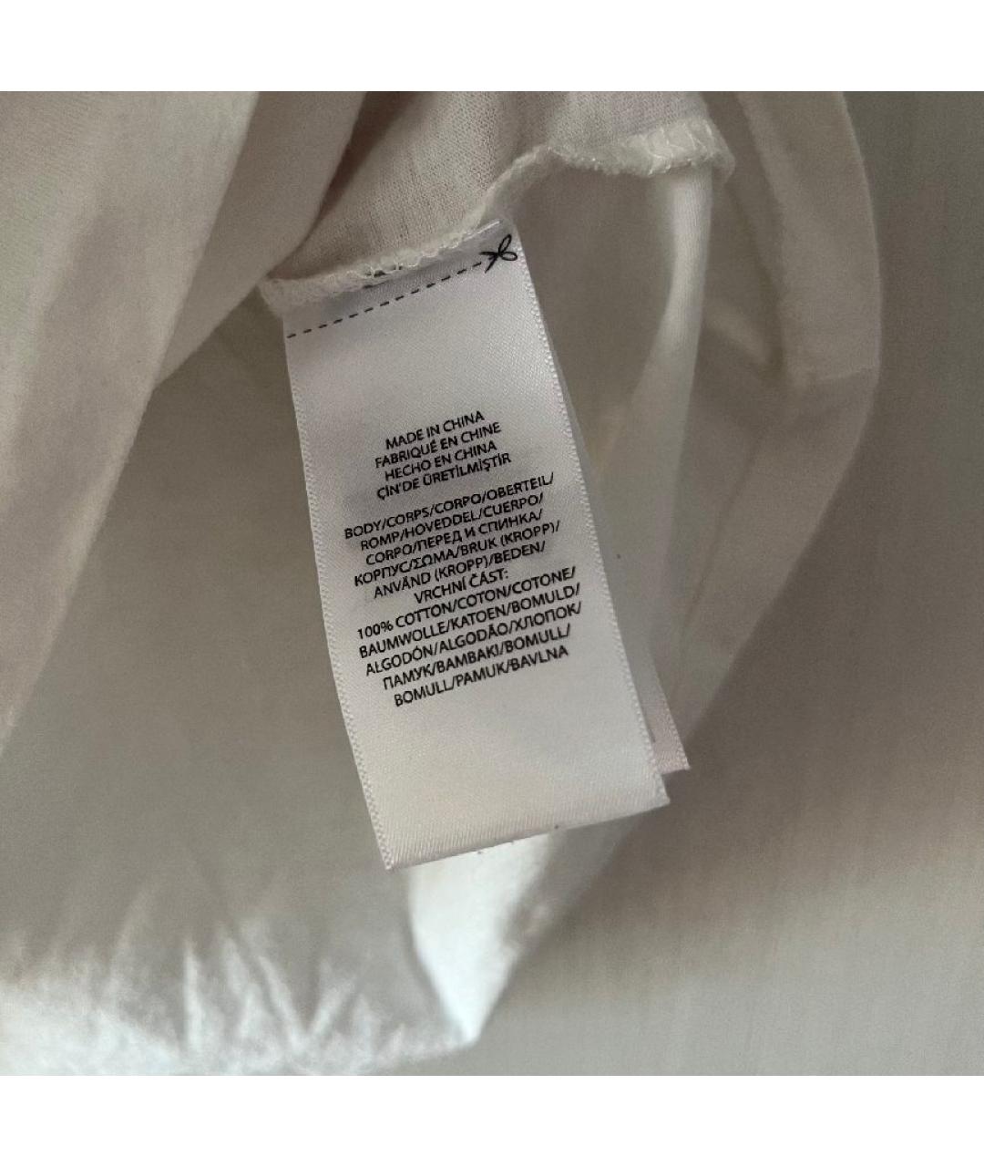 POLO RALPH LAUREN Белая хлопковая футболка, фото 5