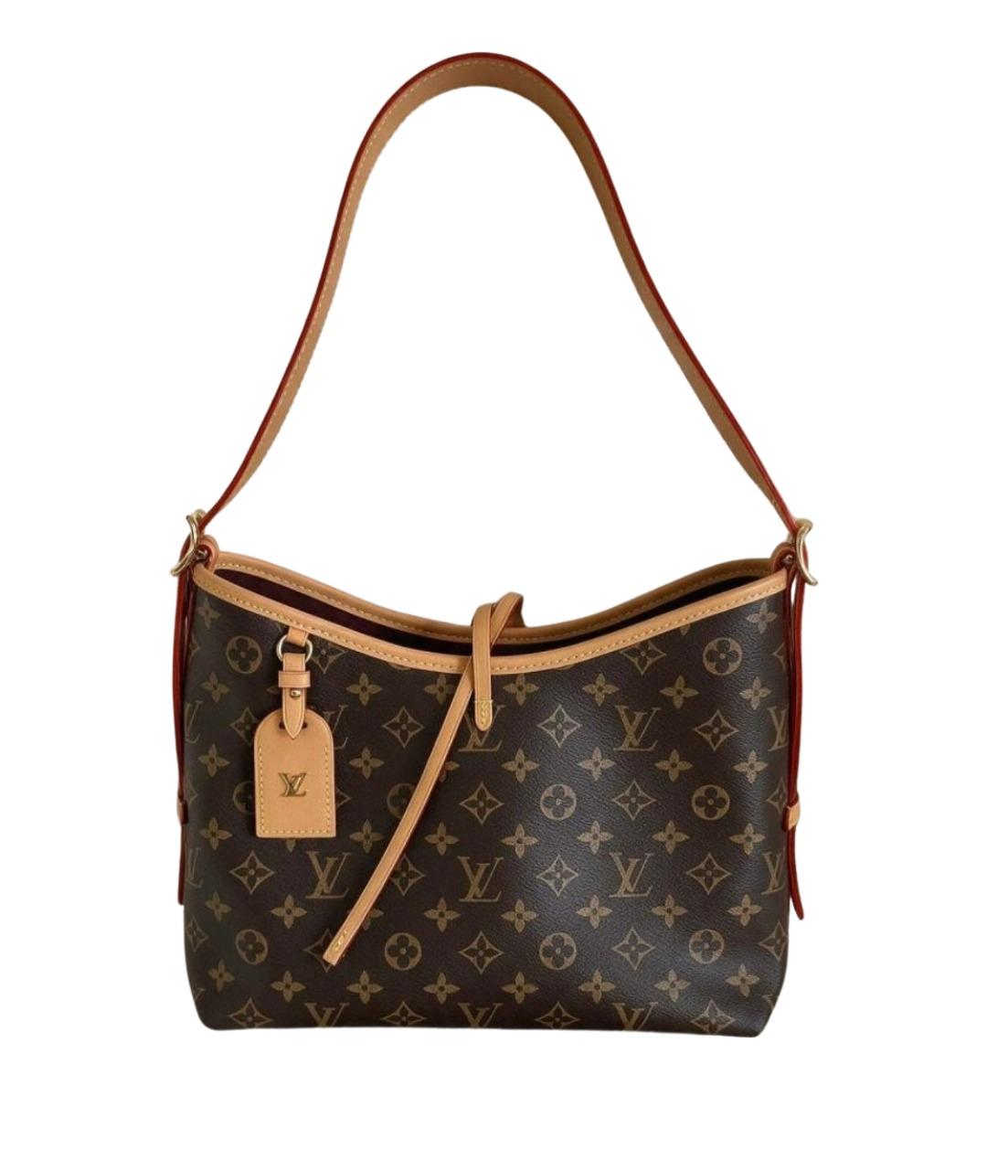 LOUIS VUITTON Коричневая сумка через плечо из канвы, фото 1
