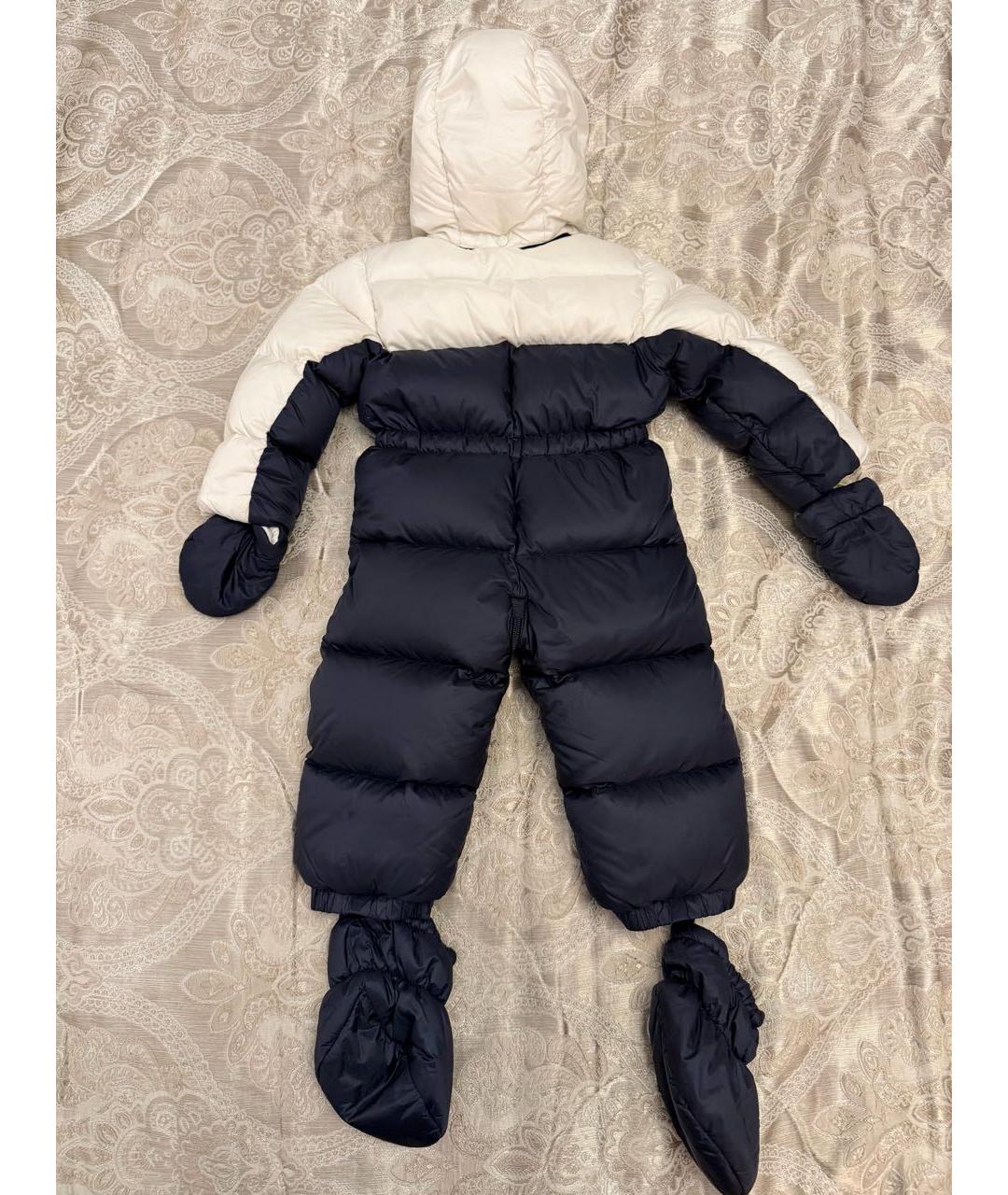 MONCLER Темно-синий комбинезон, фото 2