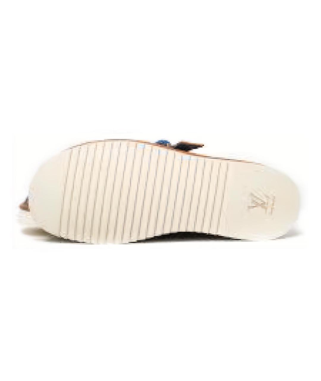 LOUIS VUITTON Синие слипоны, фото 5