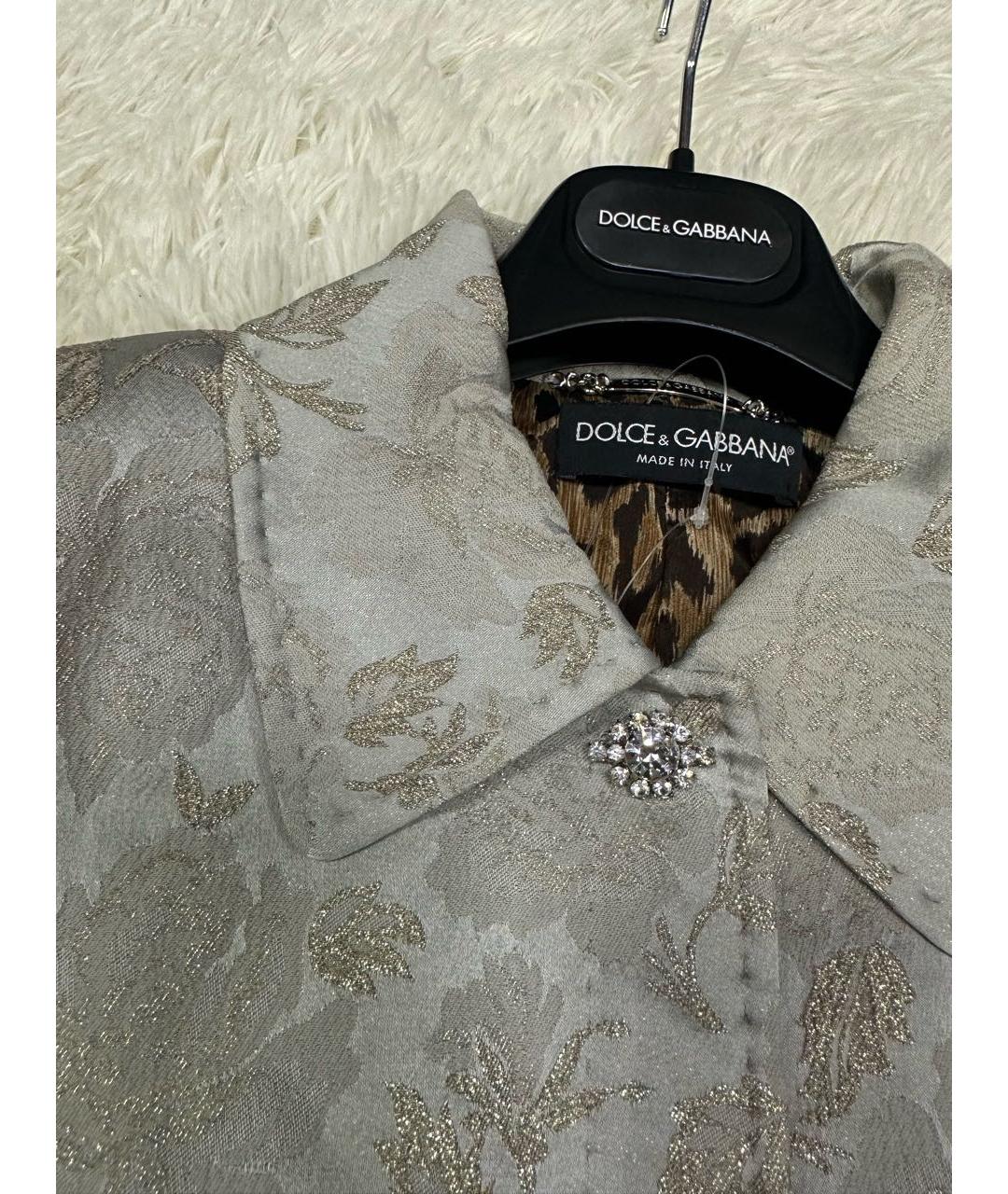 DOLCE&GABBANA Мульти пальто, фото 4