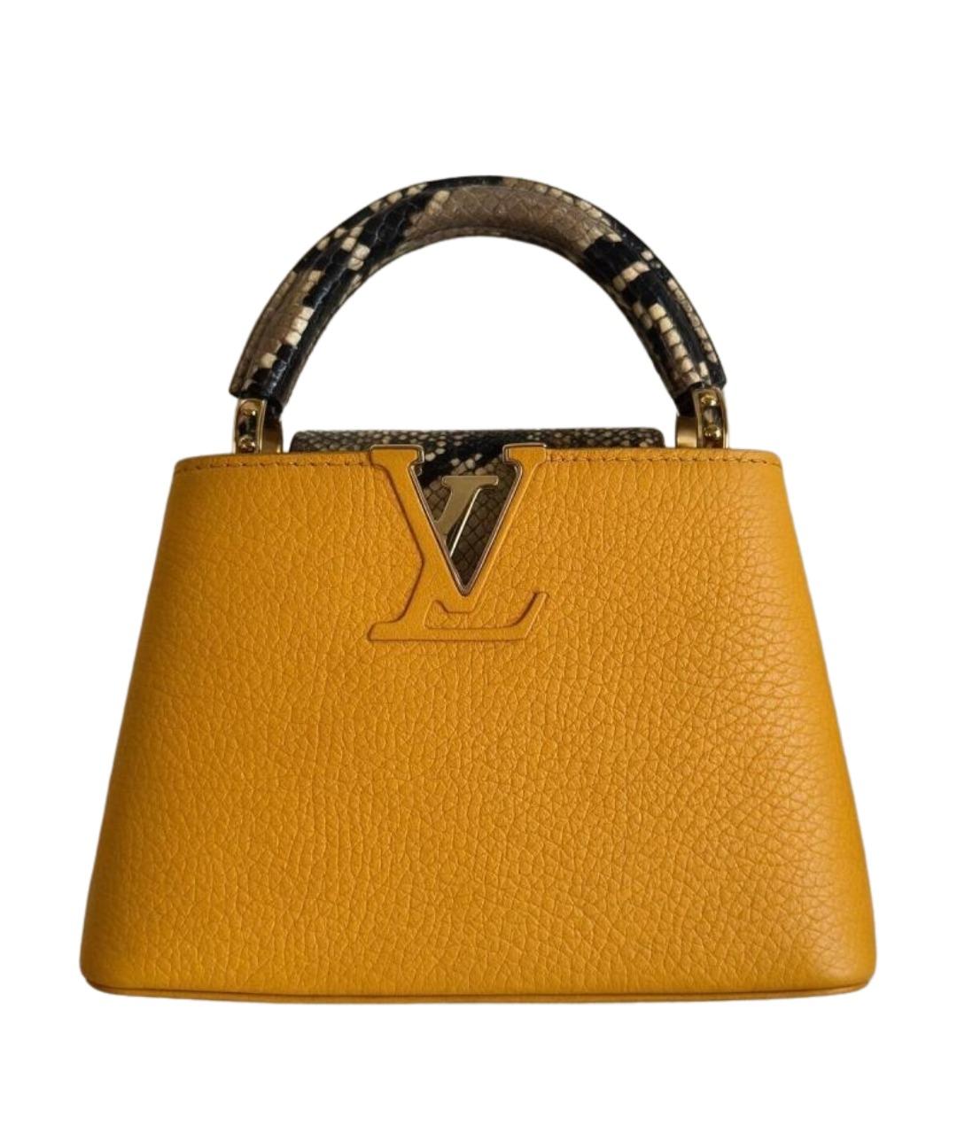 LOUIS VUITTON Желтая сумка через плечо, фото 1