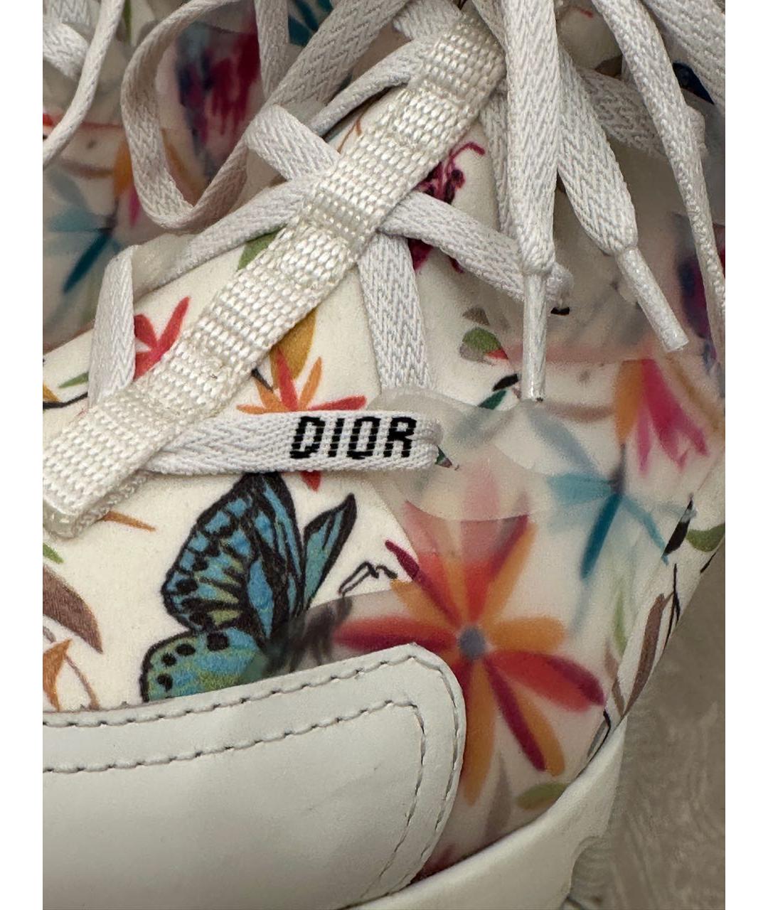 CHRISTIAN DIOR Мульти кожаные кроссовки, фото 7