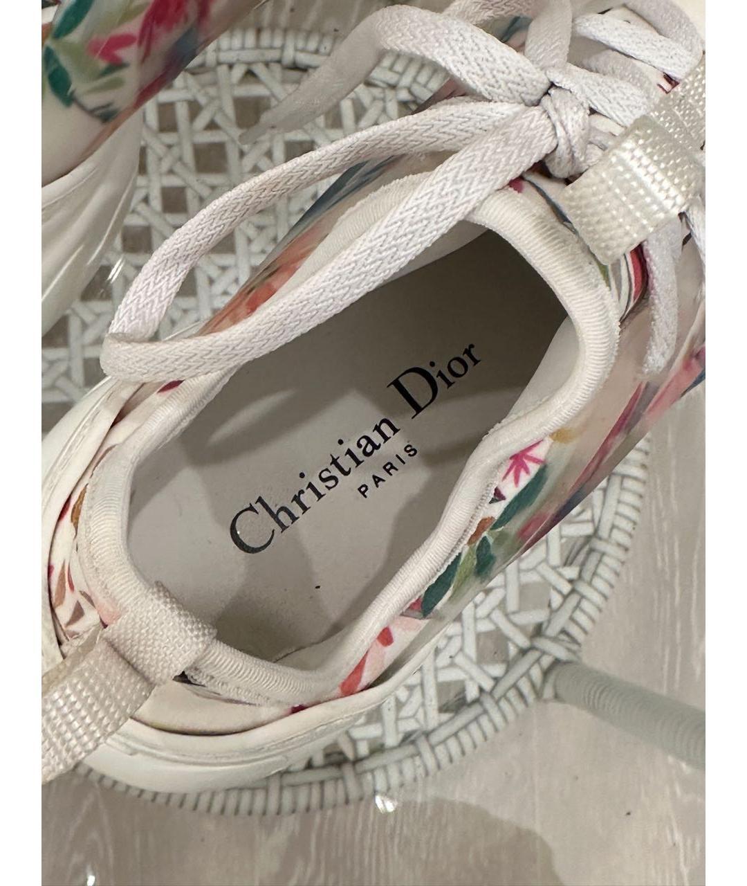 CHRISTIAN DIOR Мульти кожаные кроссовки, фото 6