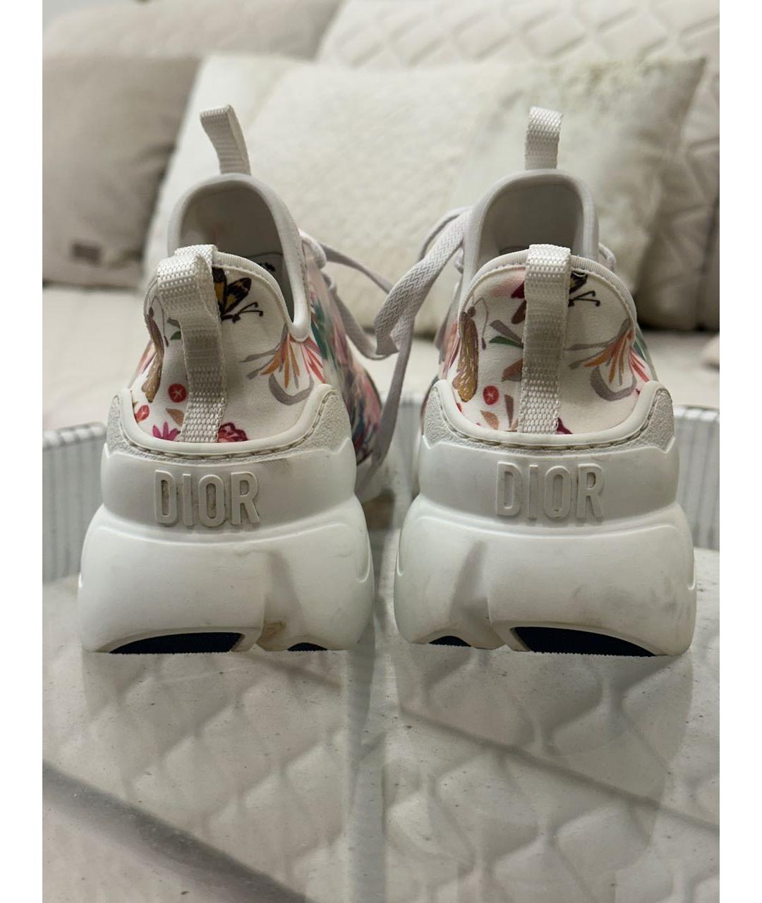 CHRISTIAN DIOR Мульти кожаные кроссовки, фото 4