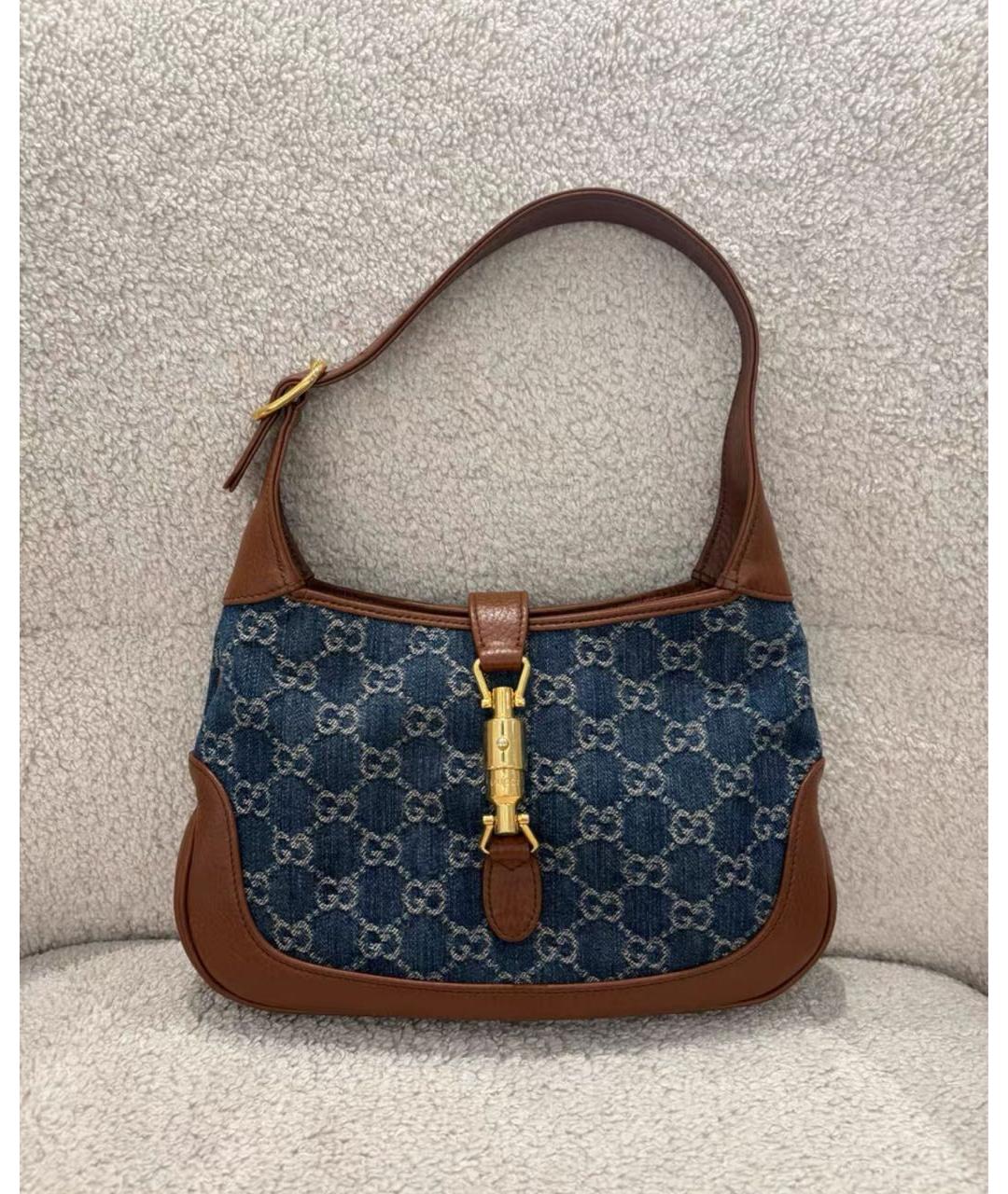 GUCCI Синяя сумка через плечо, фото 3