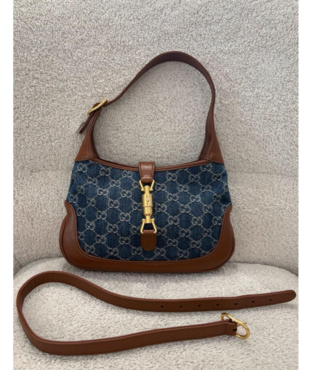 GUCCI Синяя сумка через плечо, фото 7