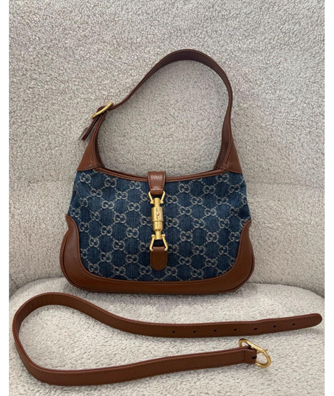 GUCCI Синяя сумка через плечо, фото 2