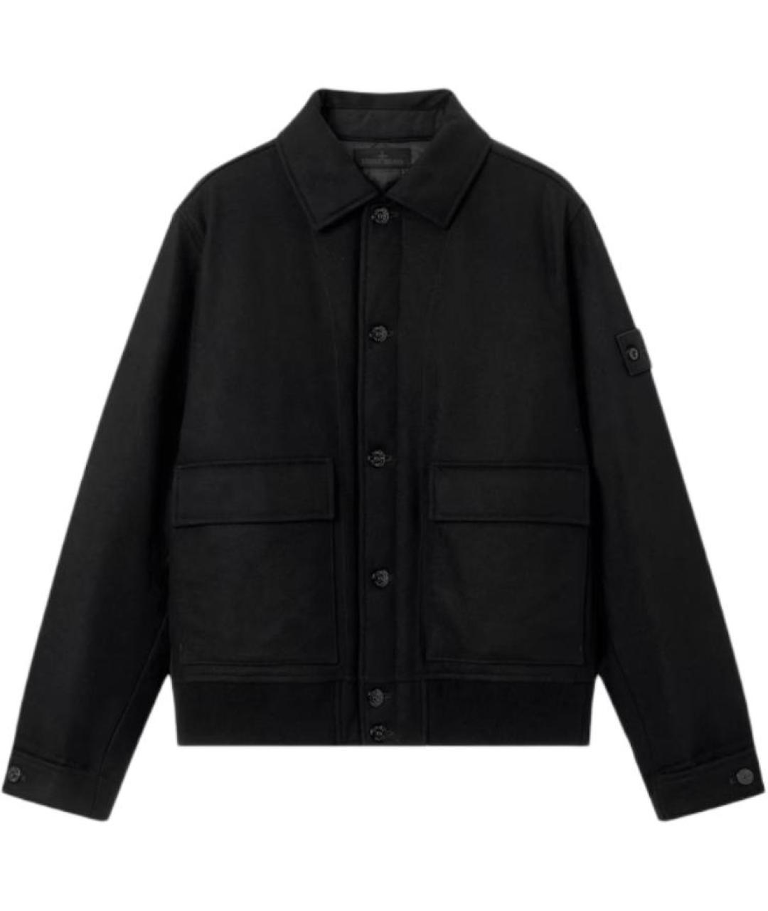 STONE ISLAND Черная куртка, фото 1