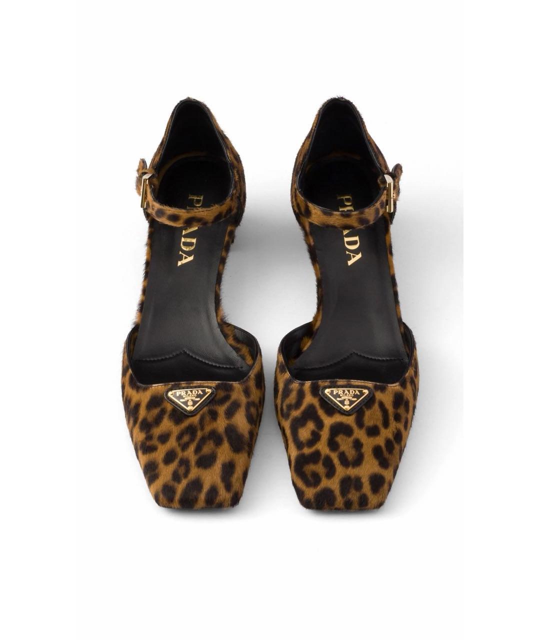 PRADA Мульти кожаные туфли, фото 2
