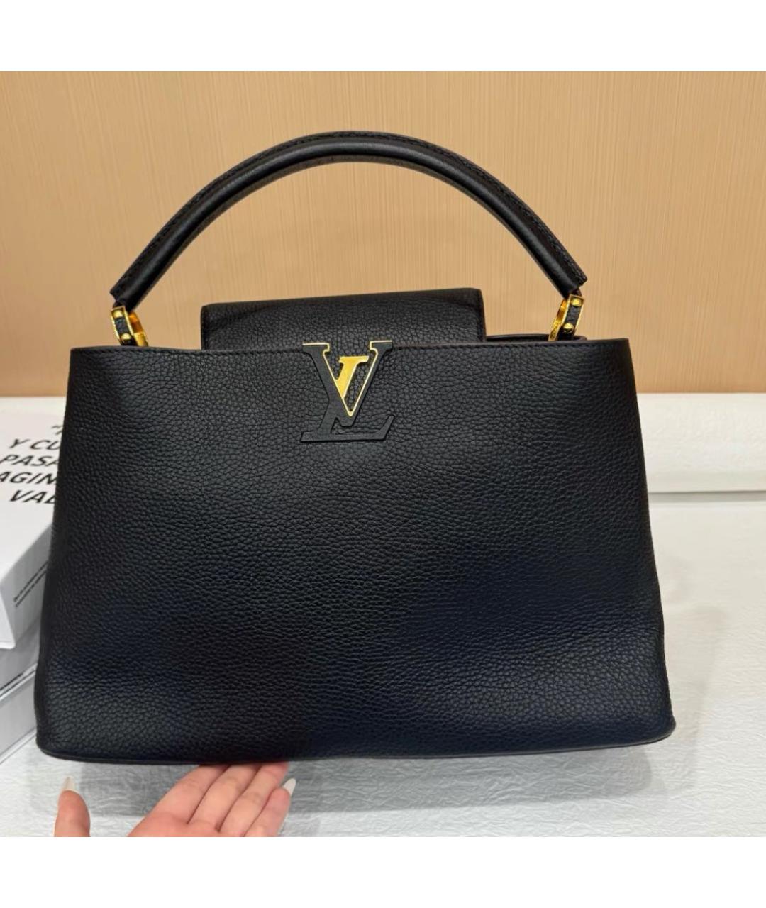 LOUIS VUITTON Черная сумка через плечо, фото 7