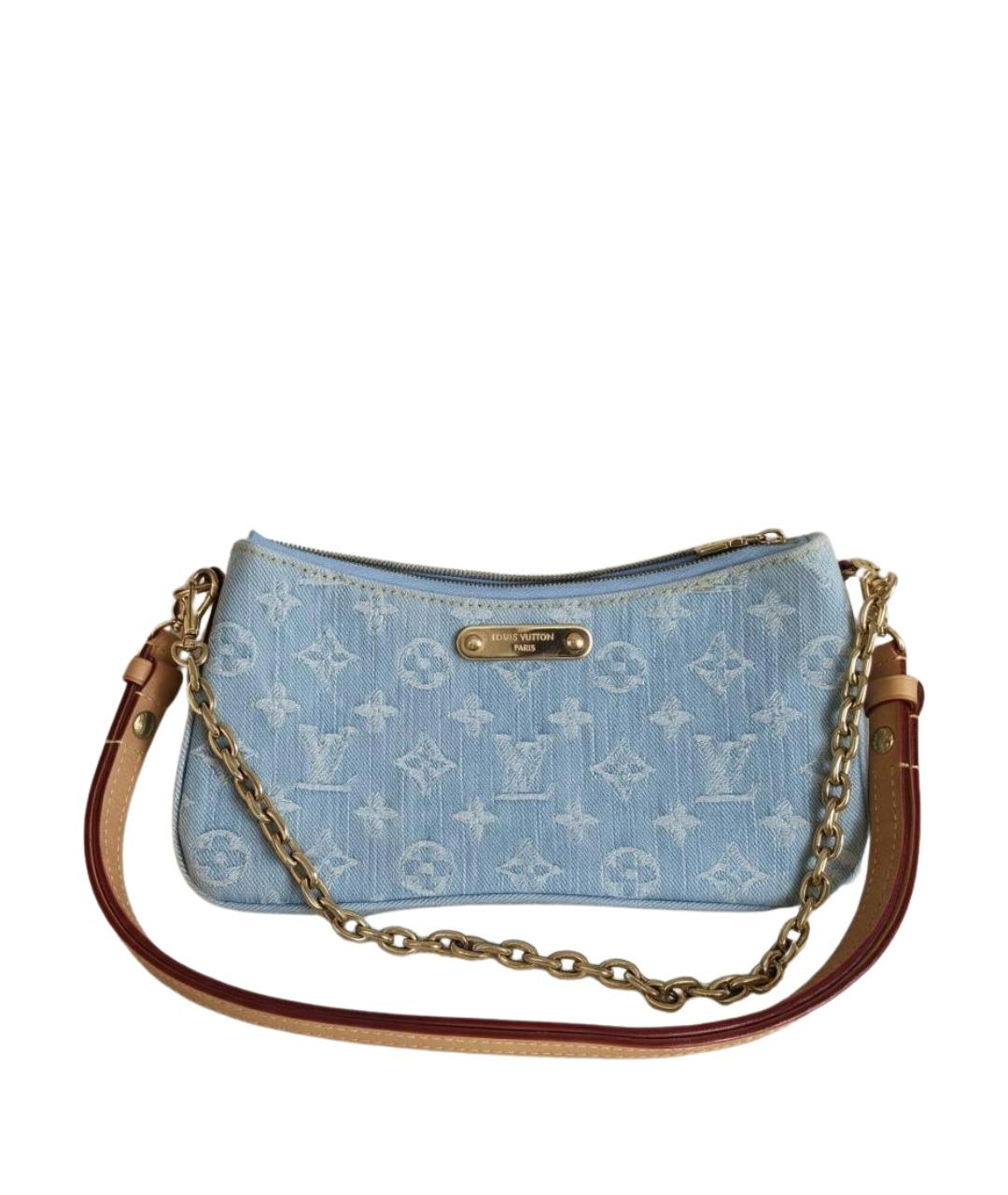 LOUIS VUITTON Голубая сумка через плечо, фото 1