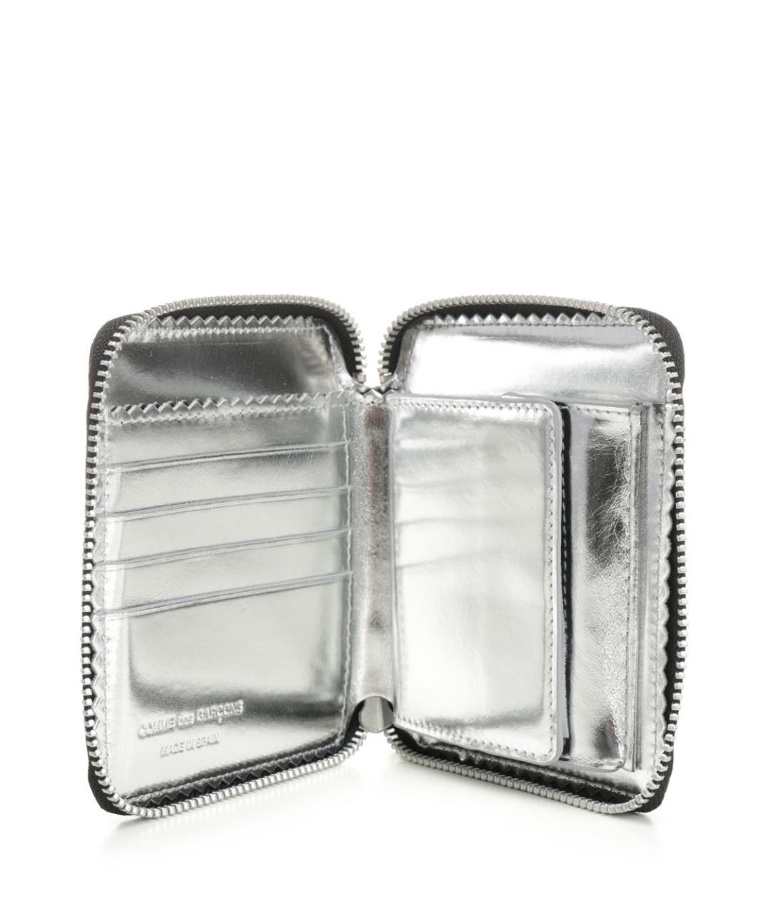 COMME DES GARÇONS WALLET Черный кожаный кошелек, фото 4