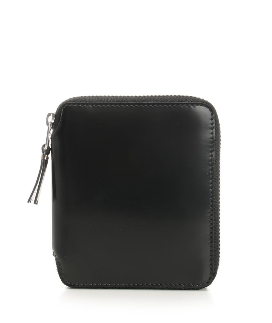 COMME DES GARÇONS WALLET Черный кожаный кошелек, фото 1