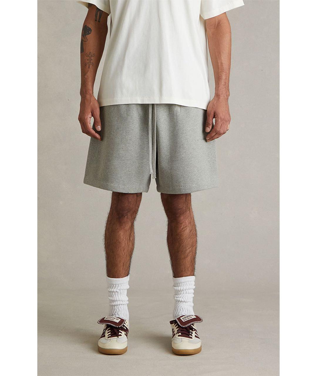 FEAR OF GOD ESSENTIALS Серые хлопковые шорты, фото 2