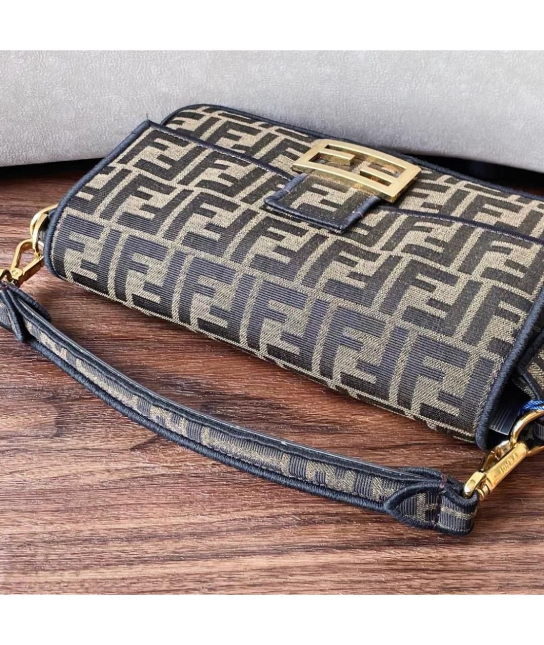 FENDI Коричневая сумка через плечо, фото 6