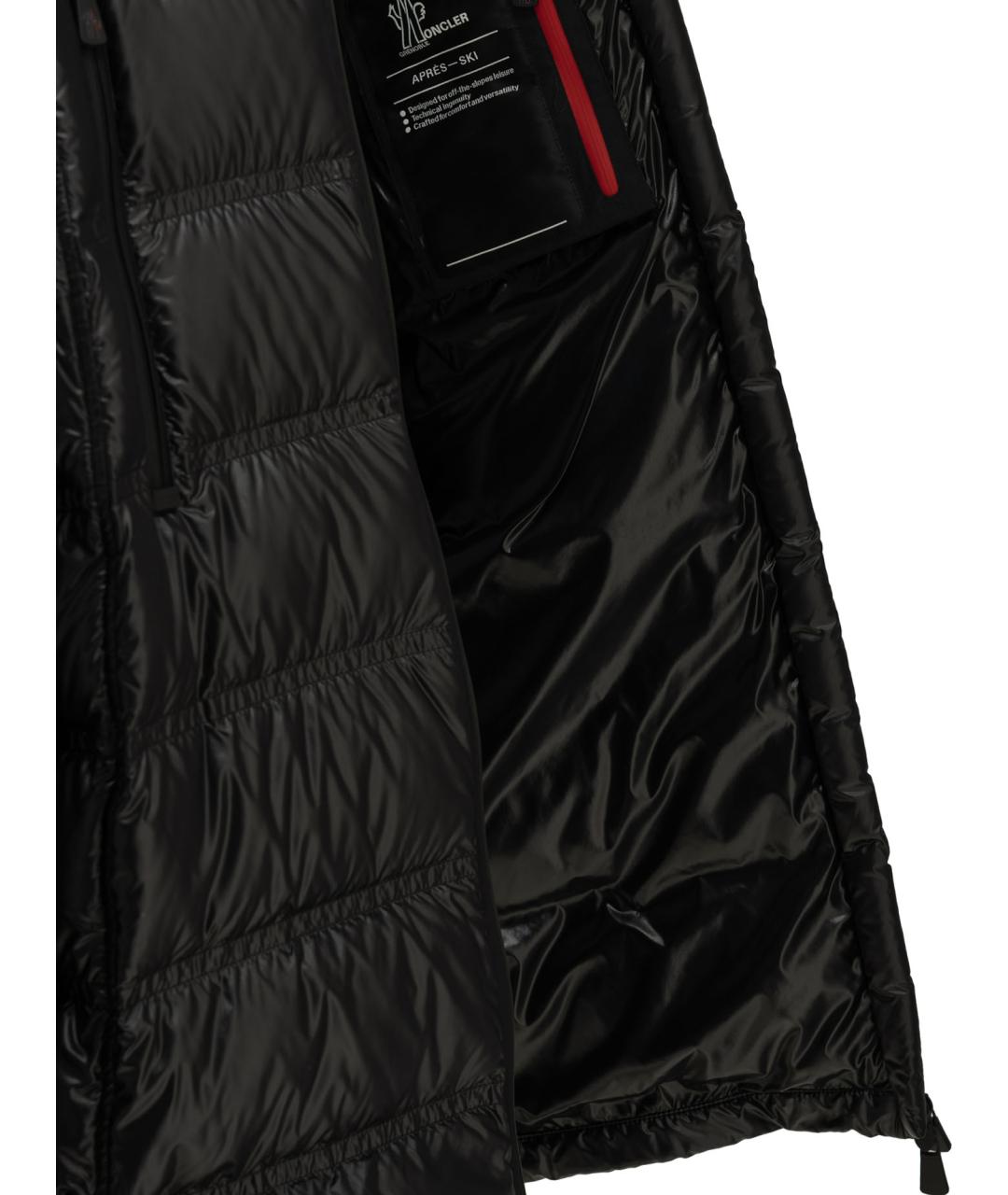 MONCLER GRENOBLE Черная полиамидовая куртка, фото 4