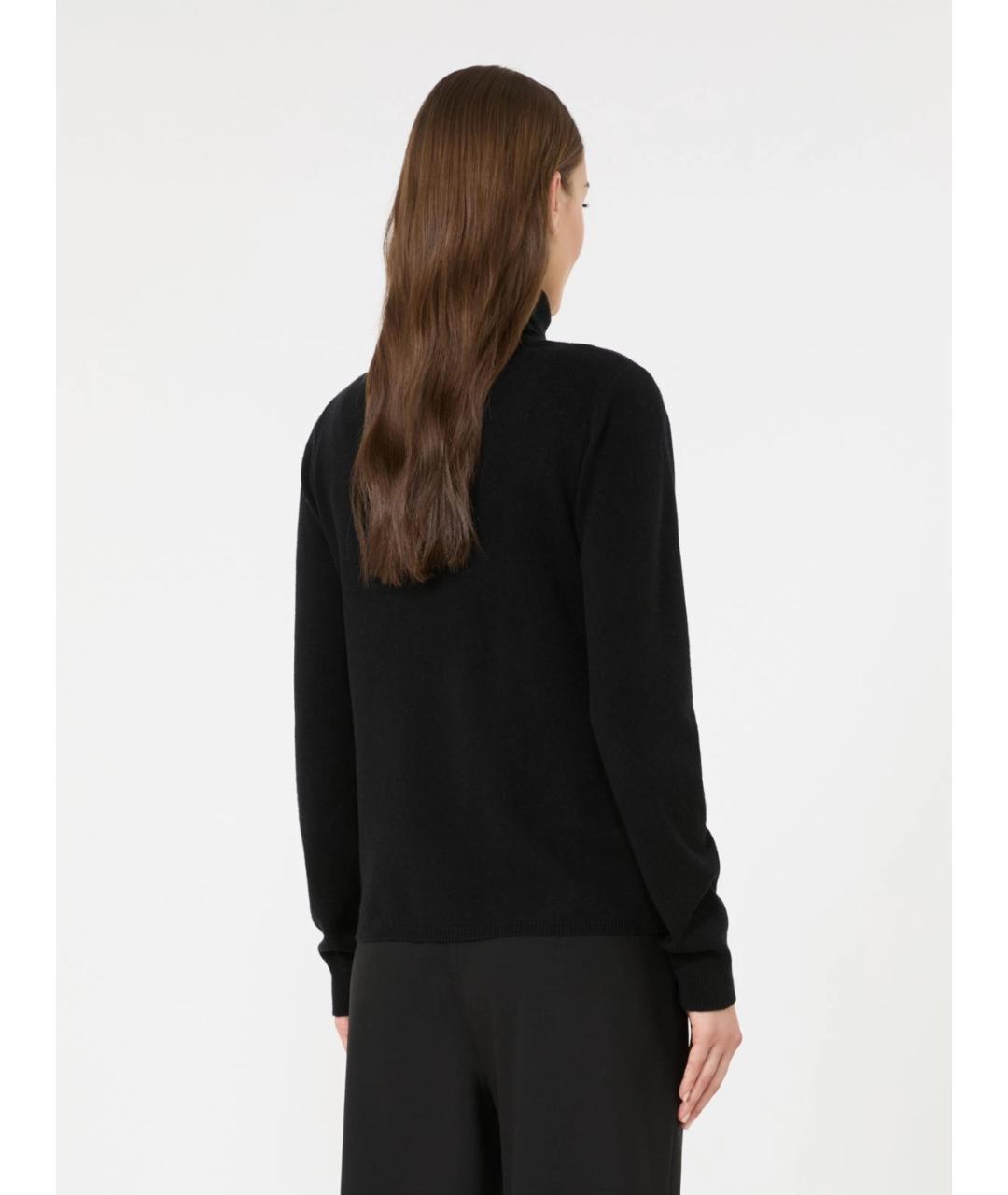 MAX MARA STUDIO Черный шерстяной джемпер / свитер, фото 4