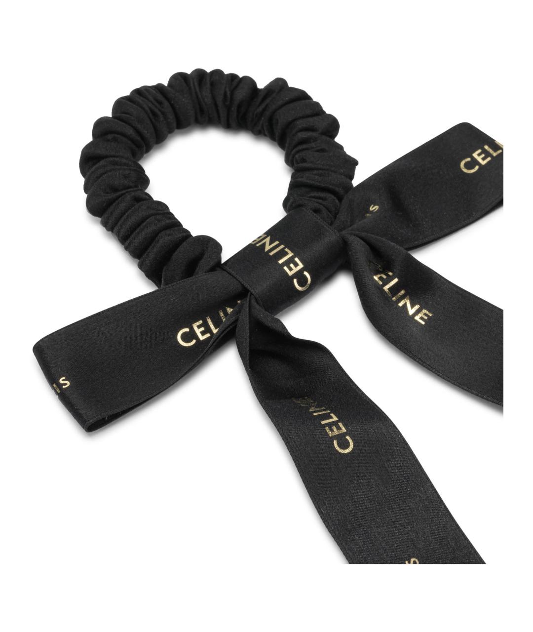 CELINE Черная заколка, фото 2