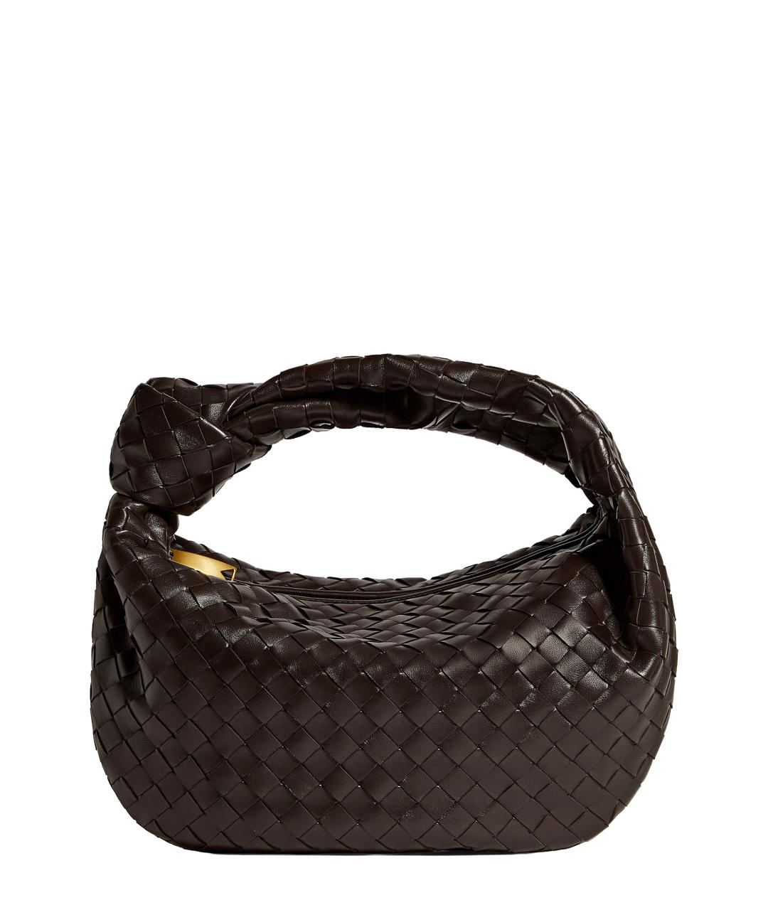 BOTTEGA VENETA Коричневая кожаная сумка тоут, фото 1