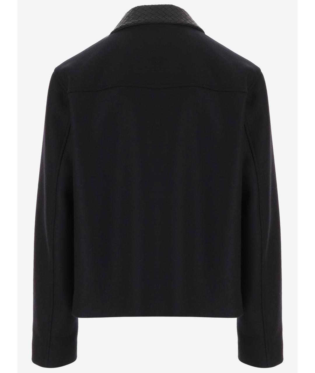 BOTTEGA VENETA Черная шерстяная куртка, фото 2
