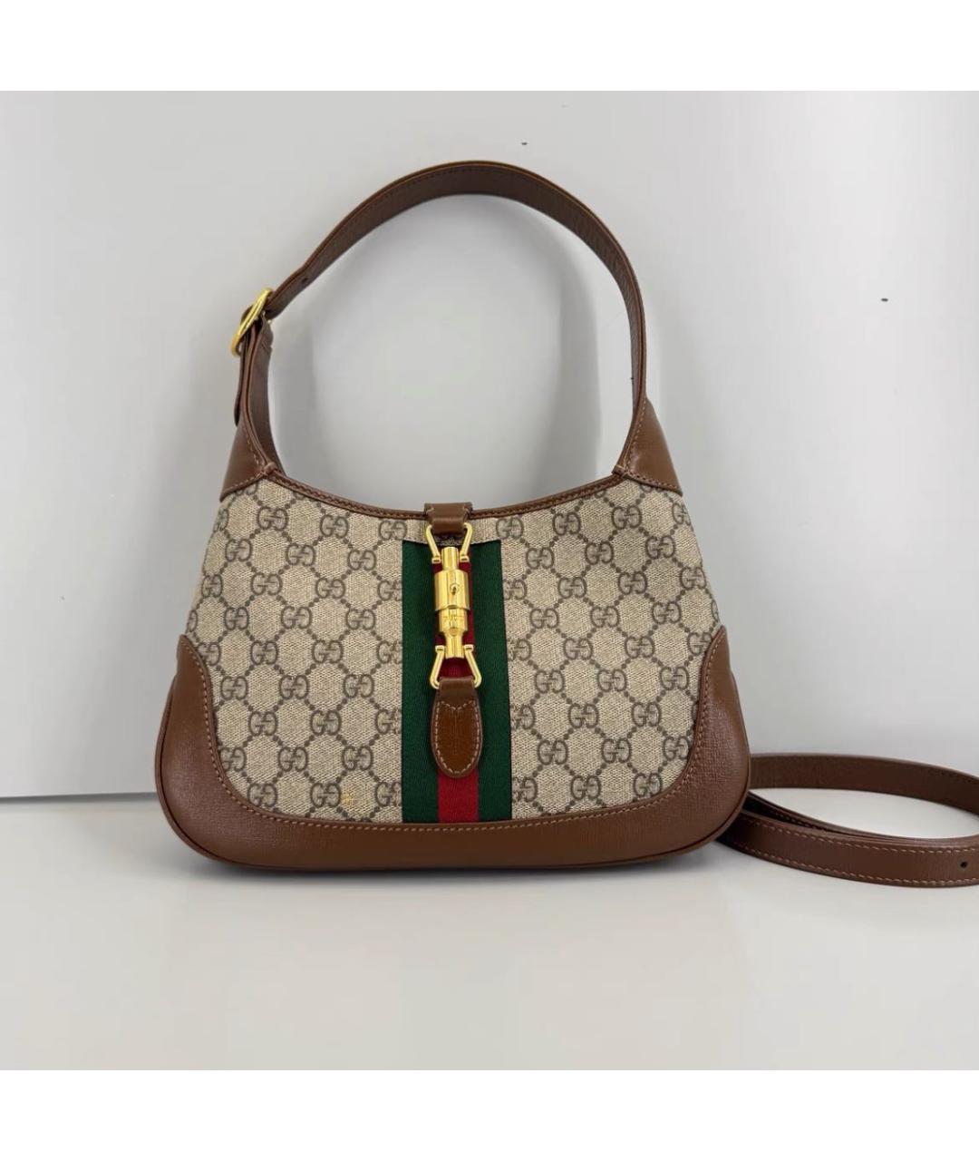 GUCCI Коричневая сумка через плечо, фото 9