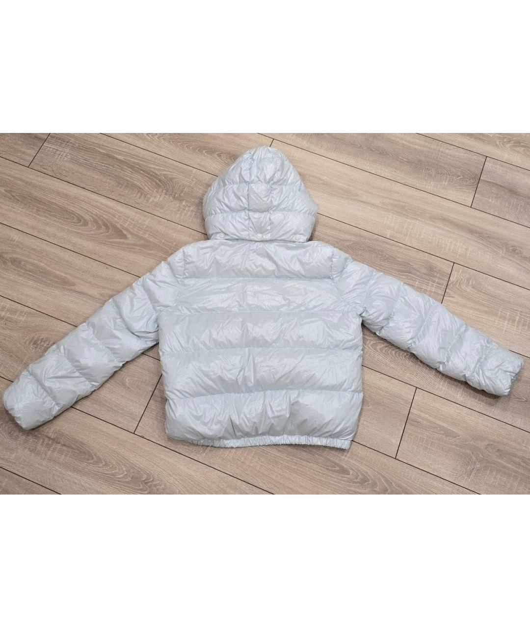 MONCLER Белый пуховик, фото 2