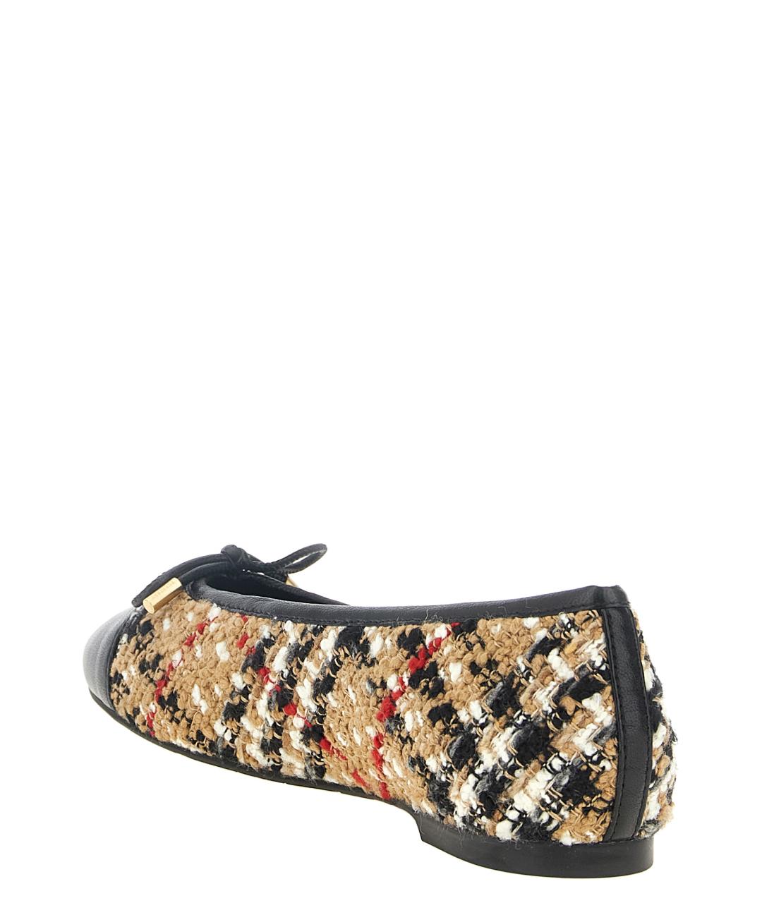 BURBERRY Мульти синтетические балетки, фото 3