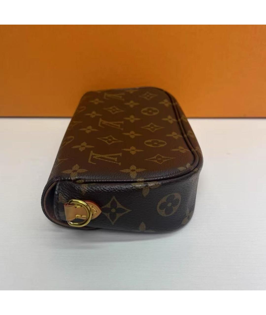 LOUIS VUITTON Коричневая сумка через плечо, фото 4