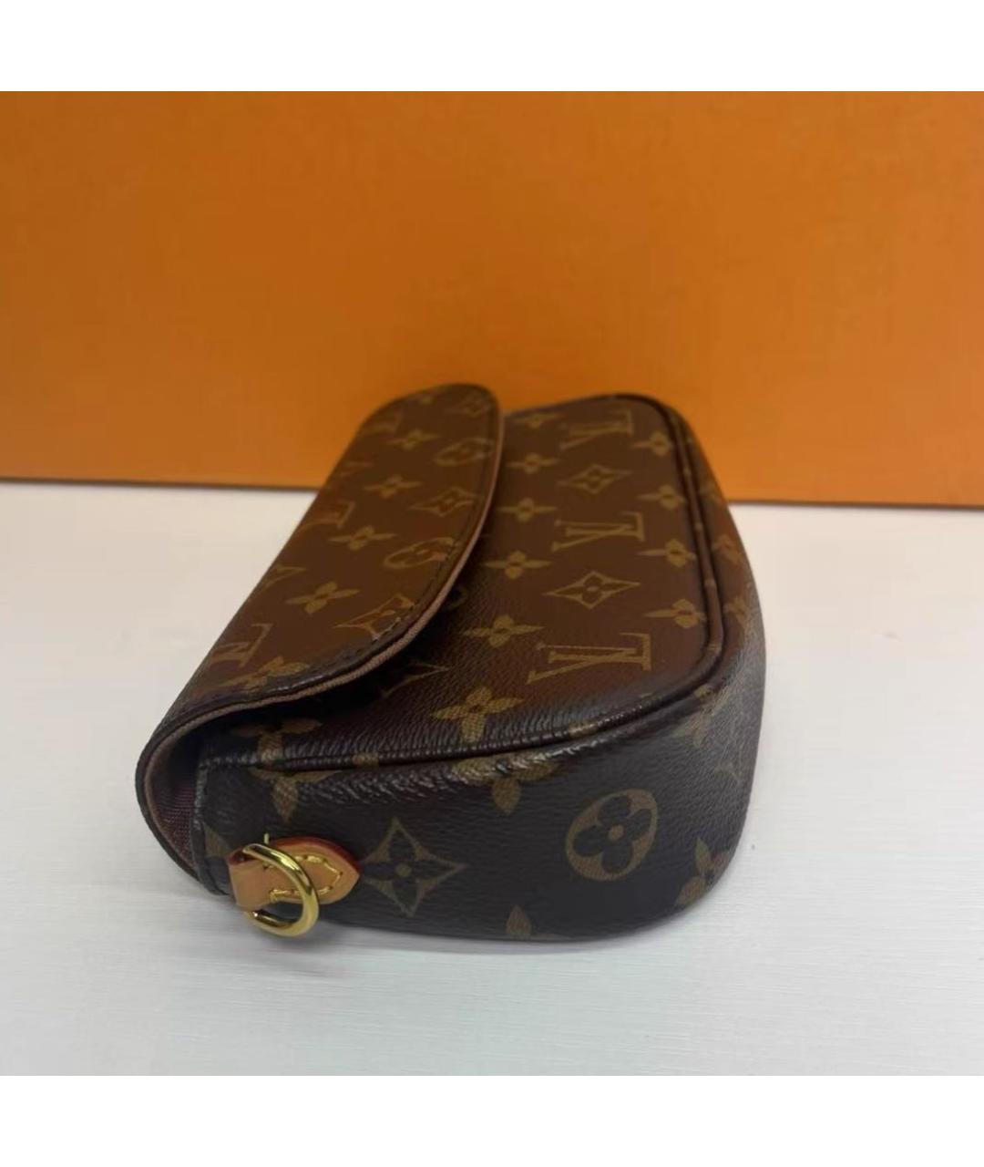 LOUIS VUITTON Коричневая сумка через плечо, фото 5