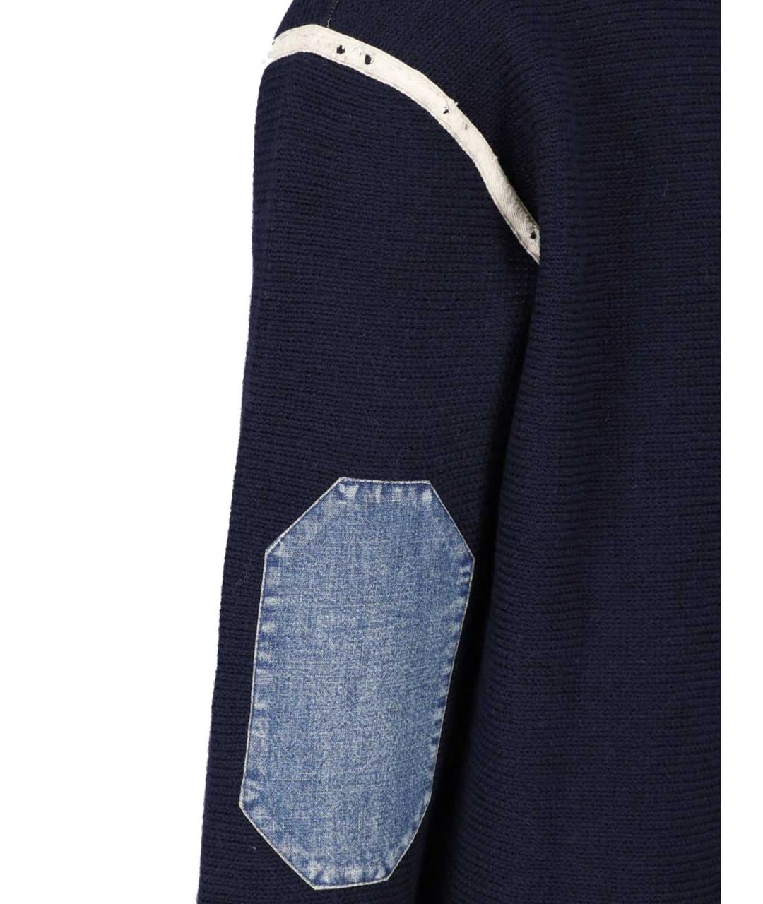 MAISON MARGIELA Синий шерстяной джемпер / свитер, фото 3