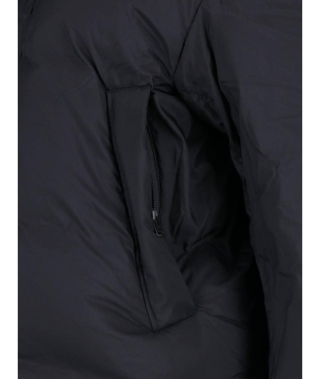 Y-3 Черная полиамидовая куртка, фото 4