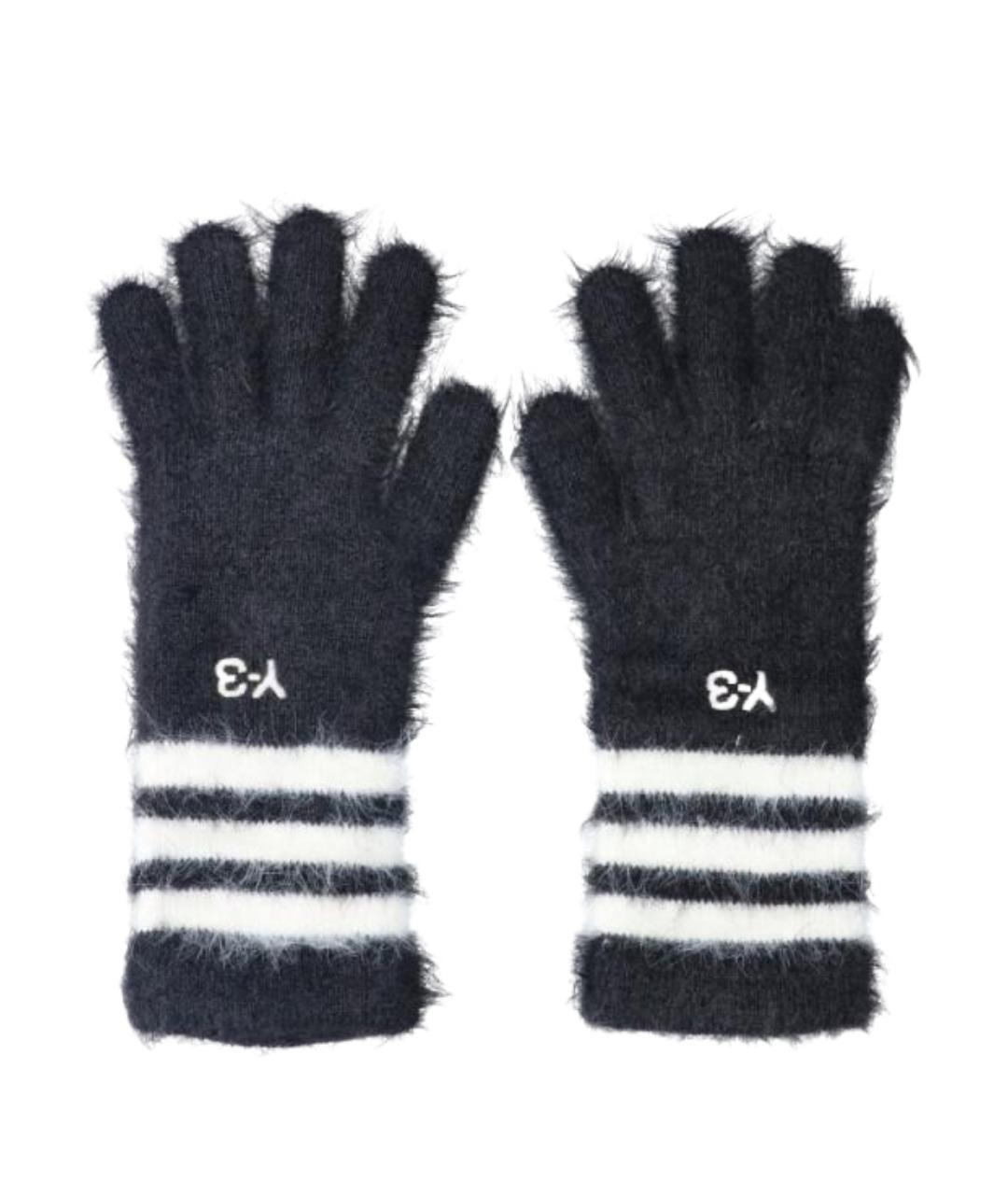 Y-3 Черные перчатки, фото 1