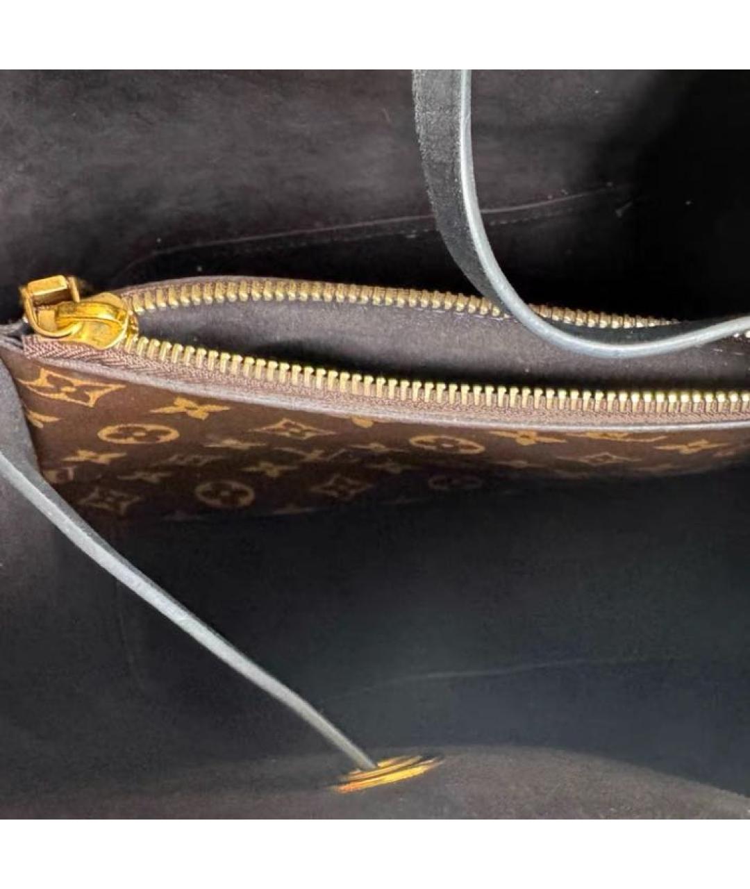 LOUIS VUITTON Коричневая сумка через плечо из канвы, фото 7