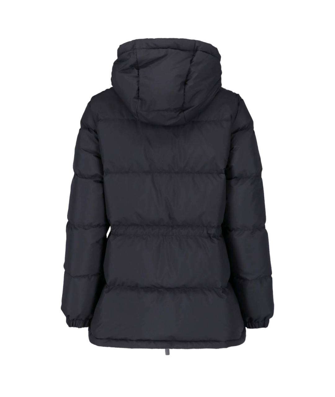 BURBERRY Черный полиэстеровый пуховик, фото 2