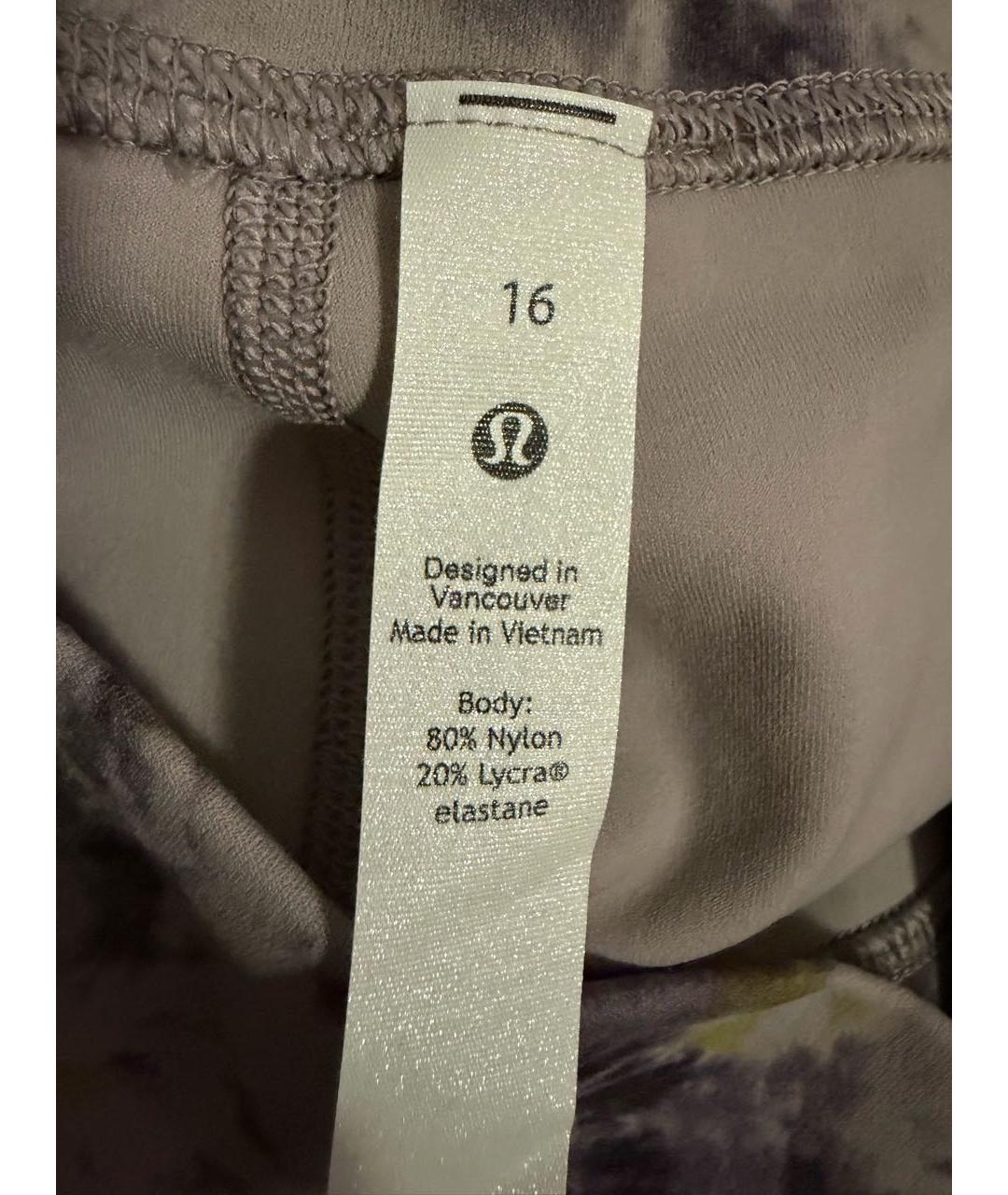 Lululemon Мульти нейлоновые леггинсы и велосипедки, фото 3
