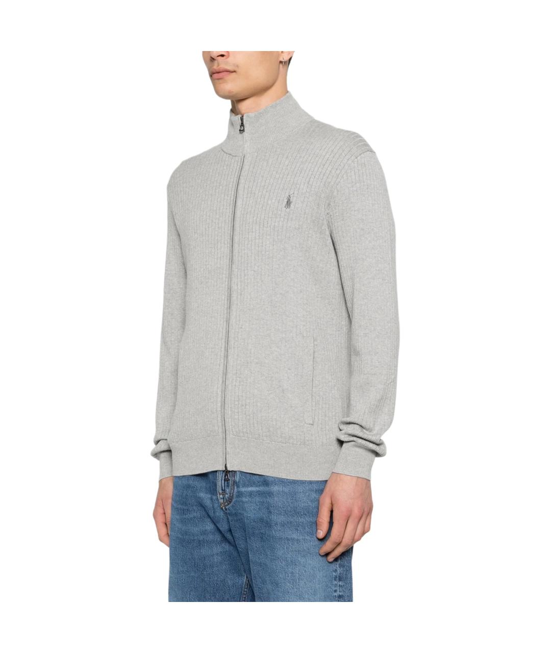 POLO RALPH LAUREN Серый джемпер / свитер, фото 4