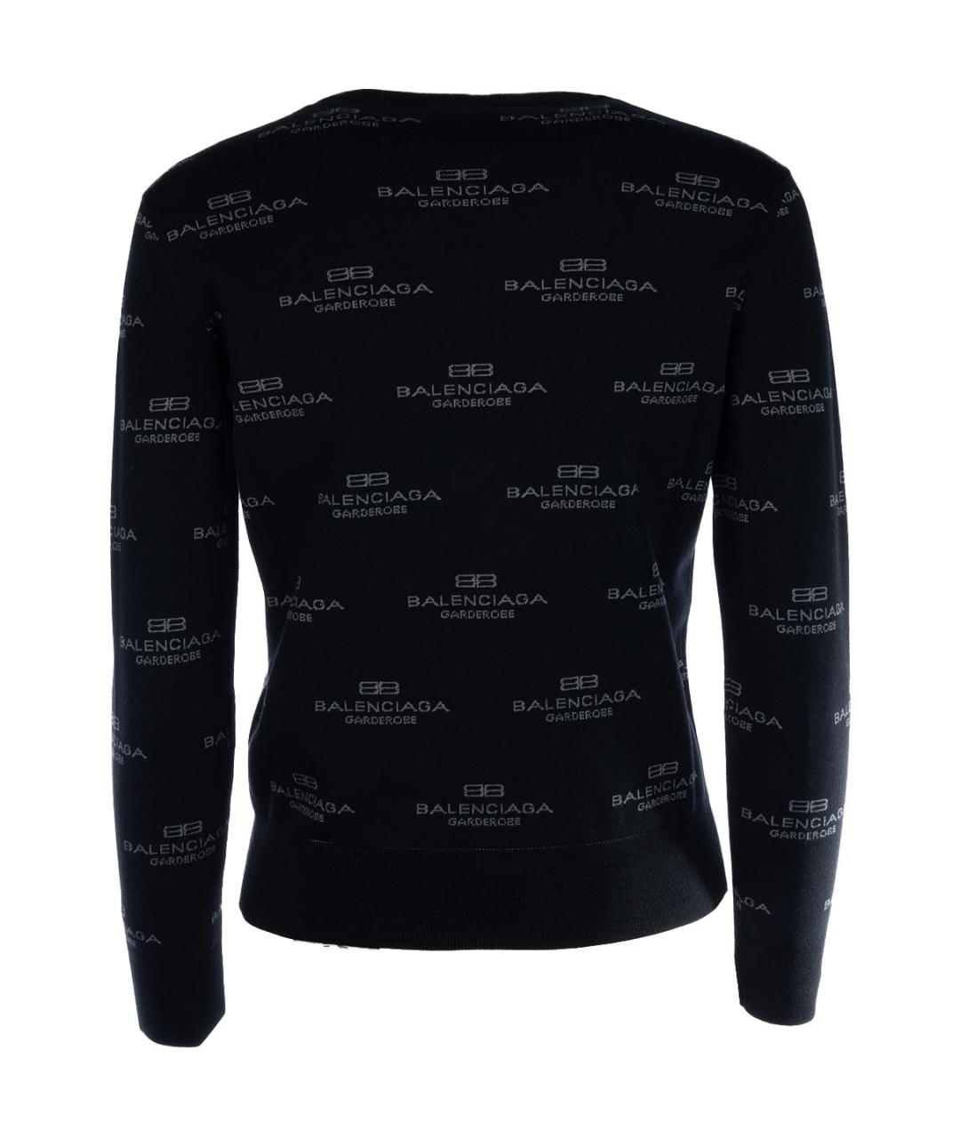 BALENCIAGA Черный джемпер / свитер, фото 2