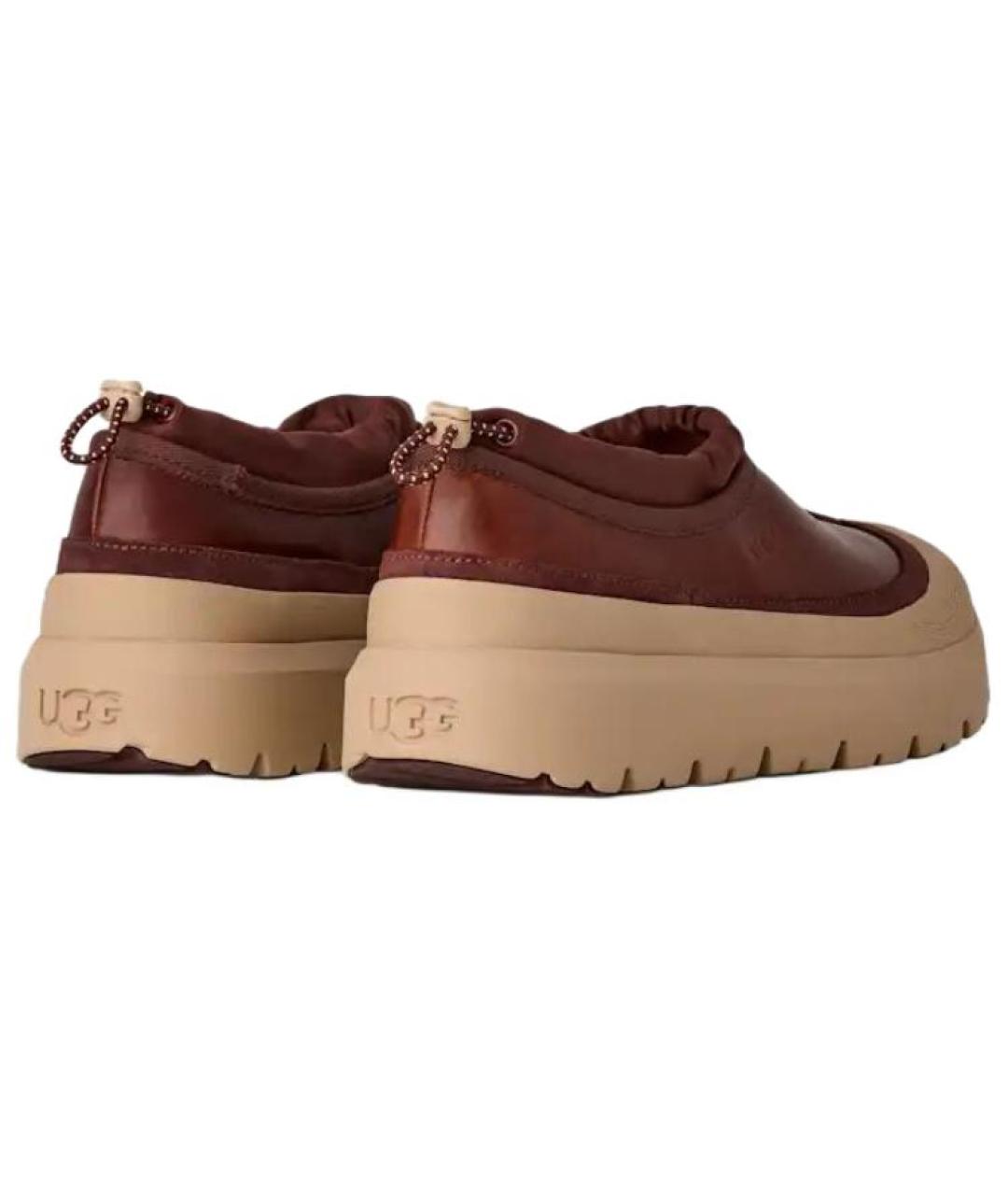 UGG Коричневые низкие ботинки, фото 5