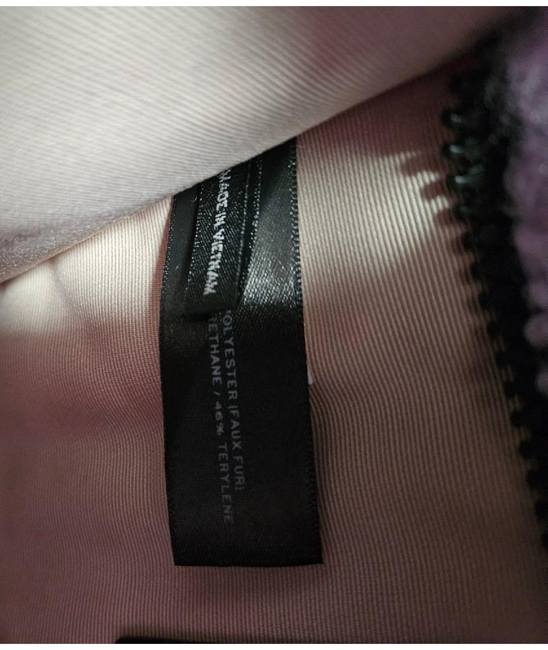MARC JACOBS Фиолетовая тканевая сумка тоут, фото 5