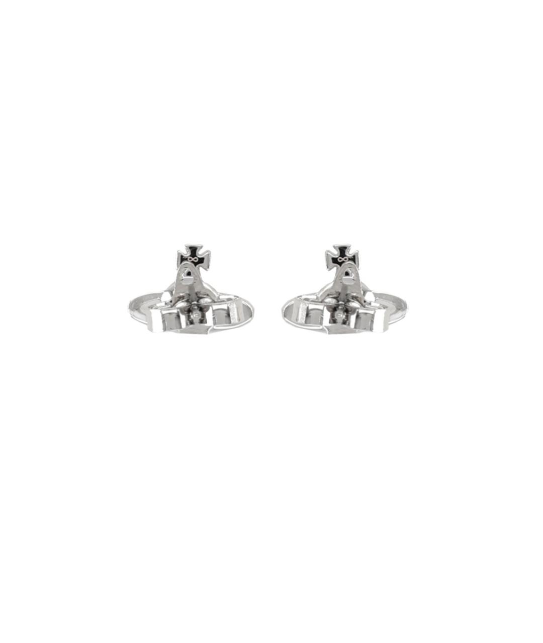 VIVIENNE WESTWOOD Серебряные металлические серьги, фото 2
