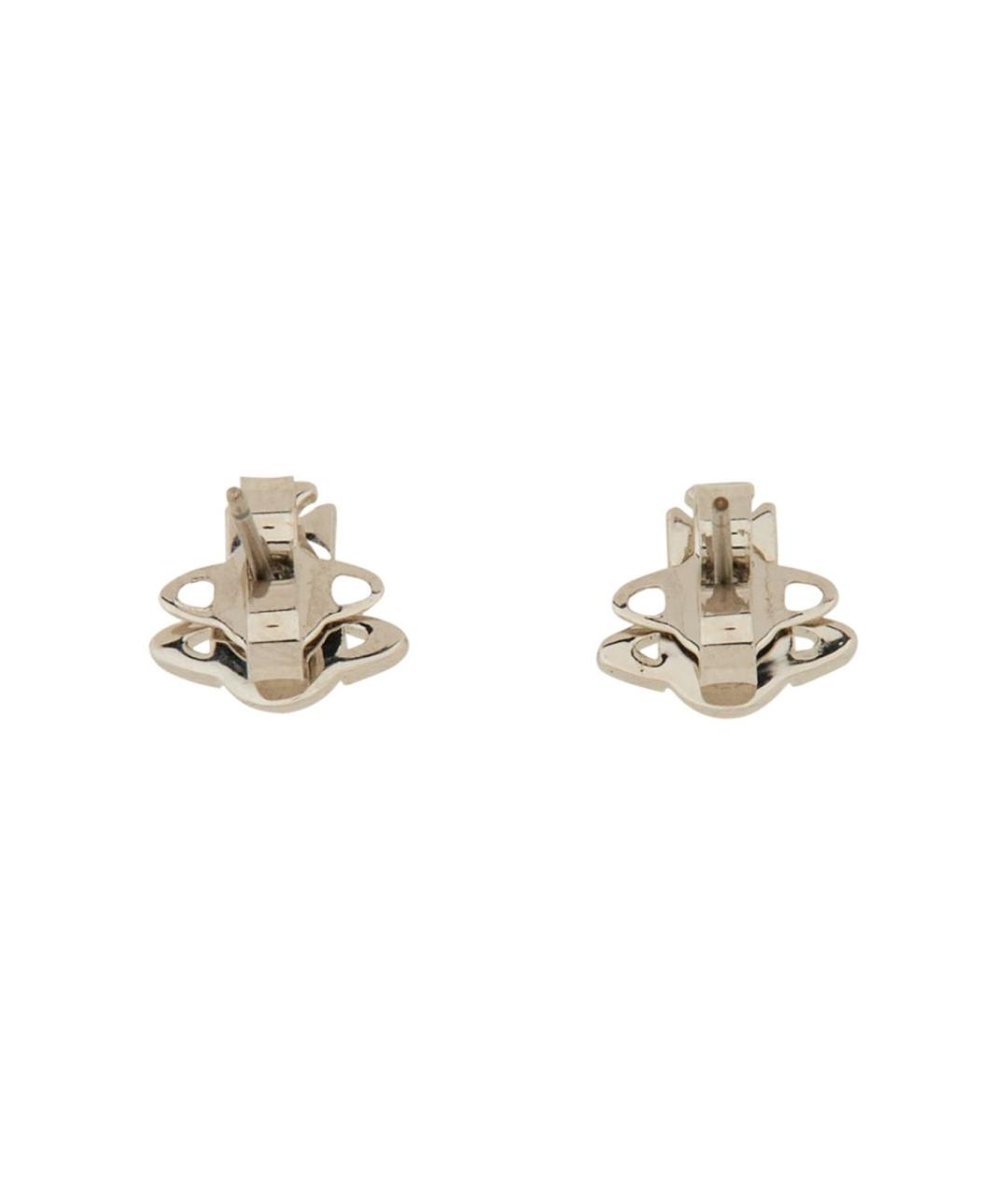 VIVIENNE WESTWOOD Серебряные металлические серьги, фото 2