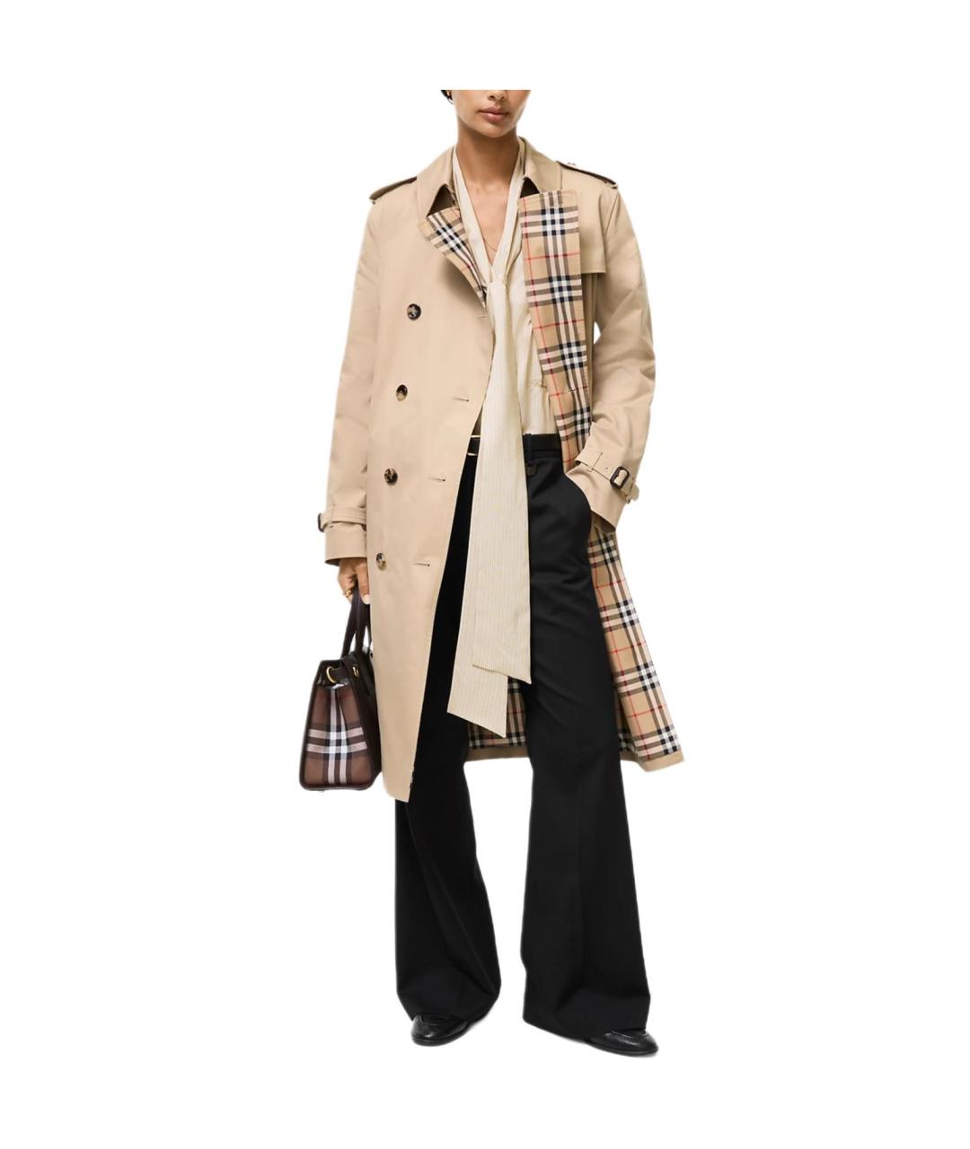 BURBERRY Бежевый тренч/плащ, фото 5