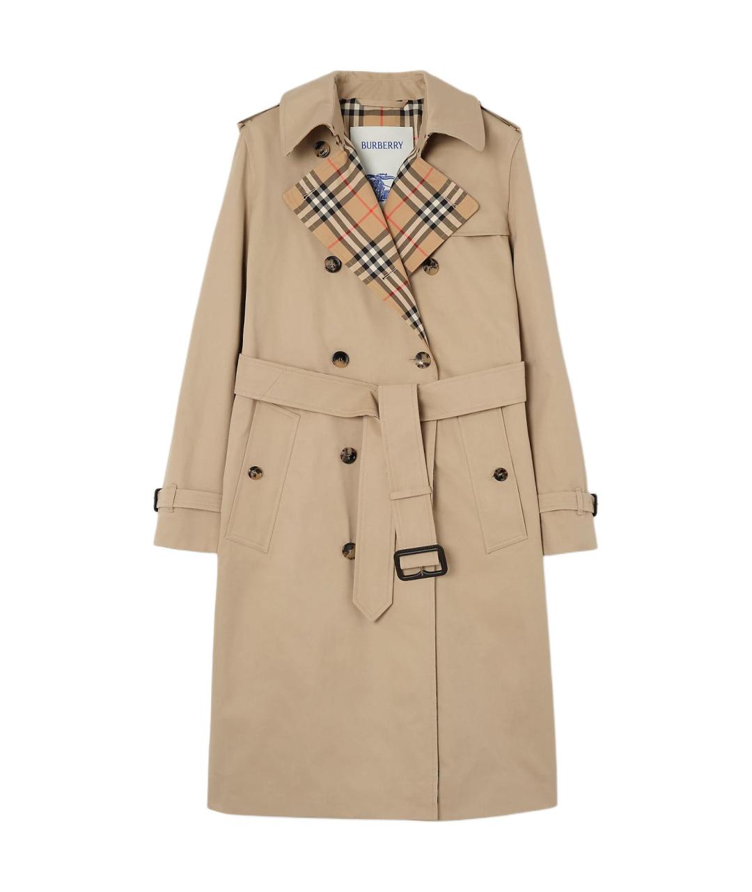 BURBERRY Бежевый тренч/плащ, фото 1