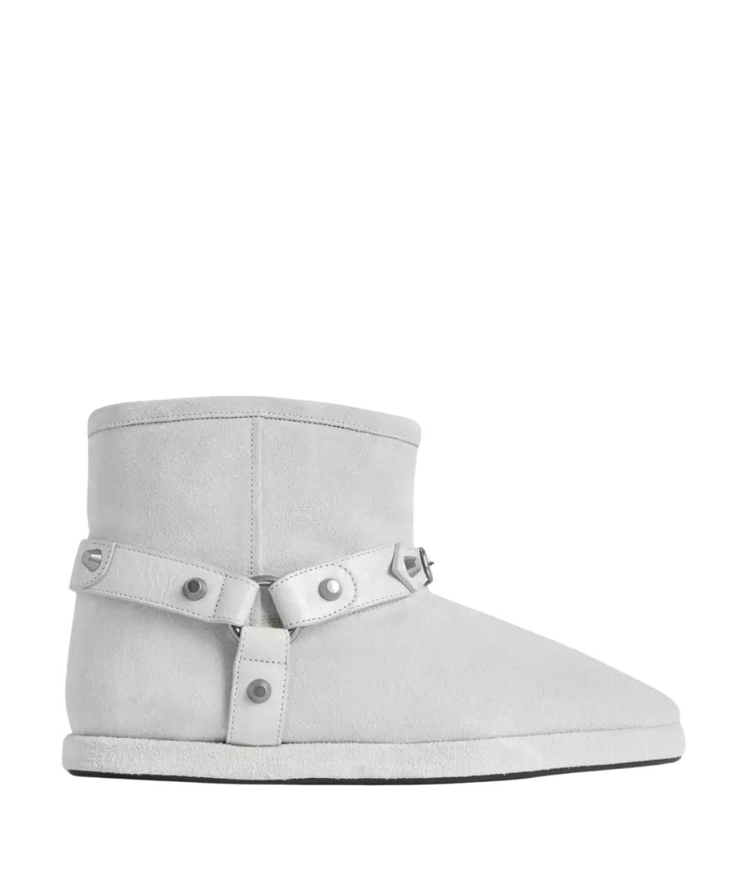 BALENCIAGA Голубые ботинки, фото 1