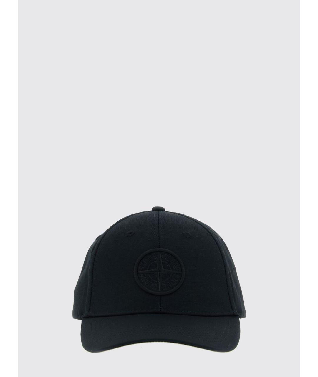 STONE ISLAND Черная кепка/бейсболка, фото 2