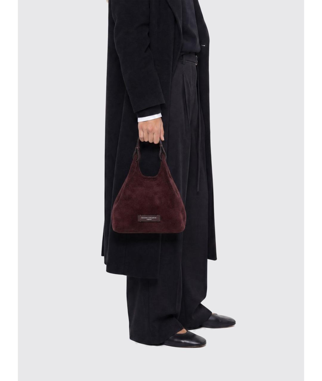Gianni Chiarini Бордовая сумка через плечо, фото 2