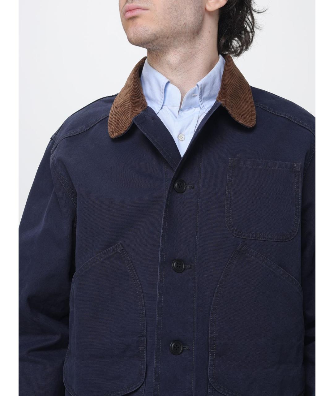 FILSON Синяя хлопковая куртка, фото 4